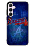 Atlanta braves wallpaper Samsung Galaxy A35 5G Case