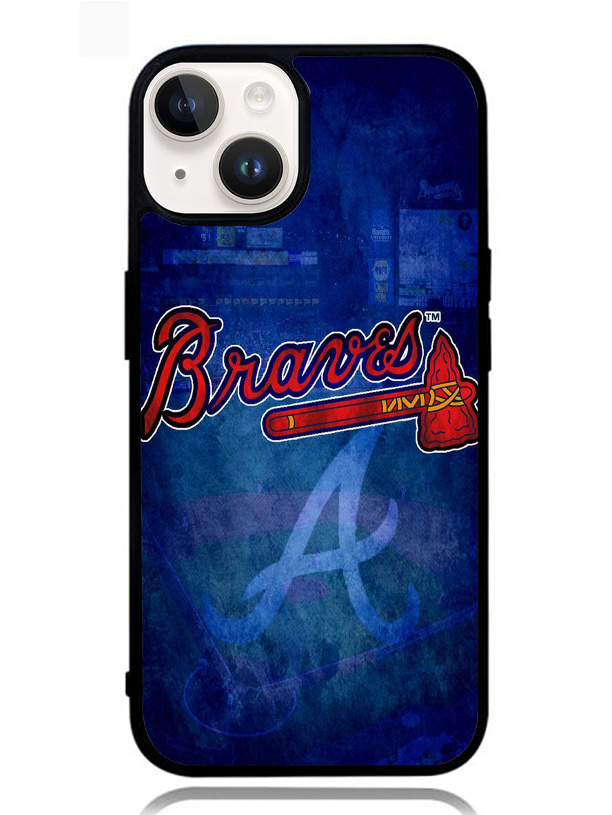 Atlanta braves wallpaper iPhone 14 Plus Case OV2117