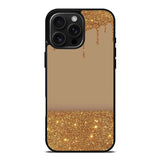 Dripping Gold Glitter iPhone 16 Pro Case OV4791