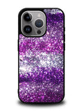 Pink Purple Silver Bling Sparkling Sparkles iPhone 16 Pro Max Case