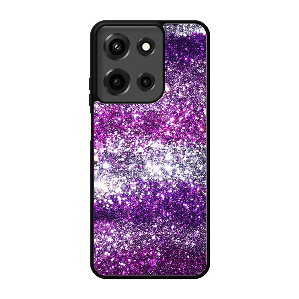 Pink Purple Silver Bling Sparkling Sparkles Motorola Moto G 5G 2025 Case OV2540