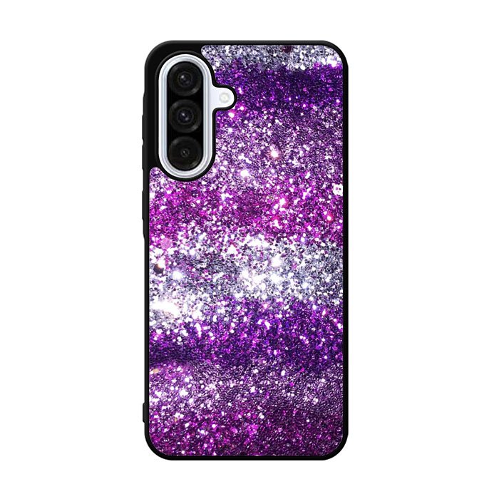 Pink Purple Silver Bling Sparkling Sparkles Samsung Galaxy A36 Case OV0541