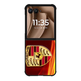 Porsche Fire Logo Motorola Moto RAZR Plus 2025 Case OV2842