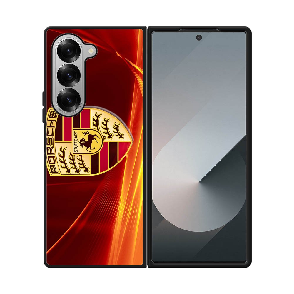 Porsche Fire Logo Samsung Galaxy Z Fold 7 5G Case OV2842