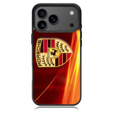 Porsche Fire Logo iPhone 17 Pro Case OV2842