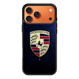 Porsche Logo Blue Background iPhone 17 Pro Case OV2844