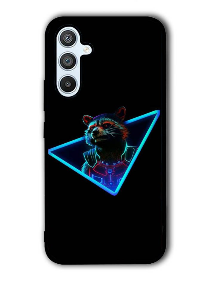 Rocket Raccoon Neon Samsung Galaxy A54 5G Case OV1920