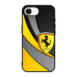 Yellow Ferrari Logo iPhone 17e Case OV1921