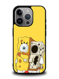 Spongebob Cartoon Skeletoon iPhone 14 Pro Case QC7880