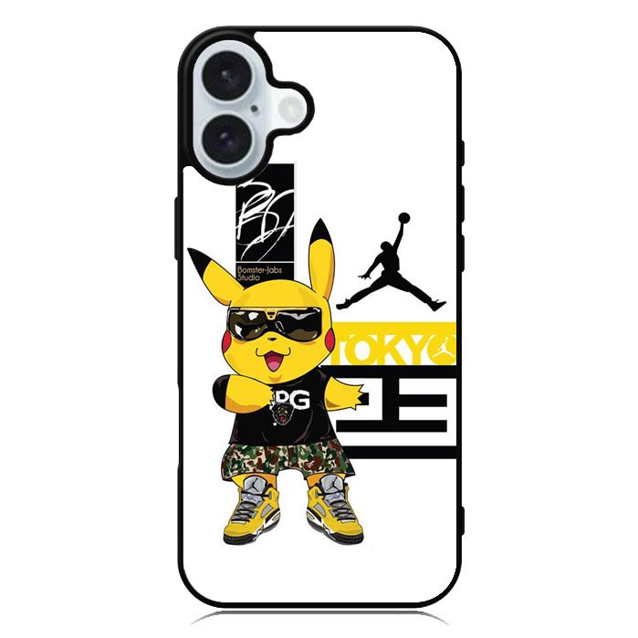 Pikachu Hypebeast iPhone 16 Plus Case QC7987