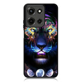 Tiger Neon Motorola Moto G 5G 2025 Case OV7776