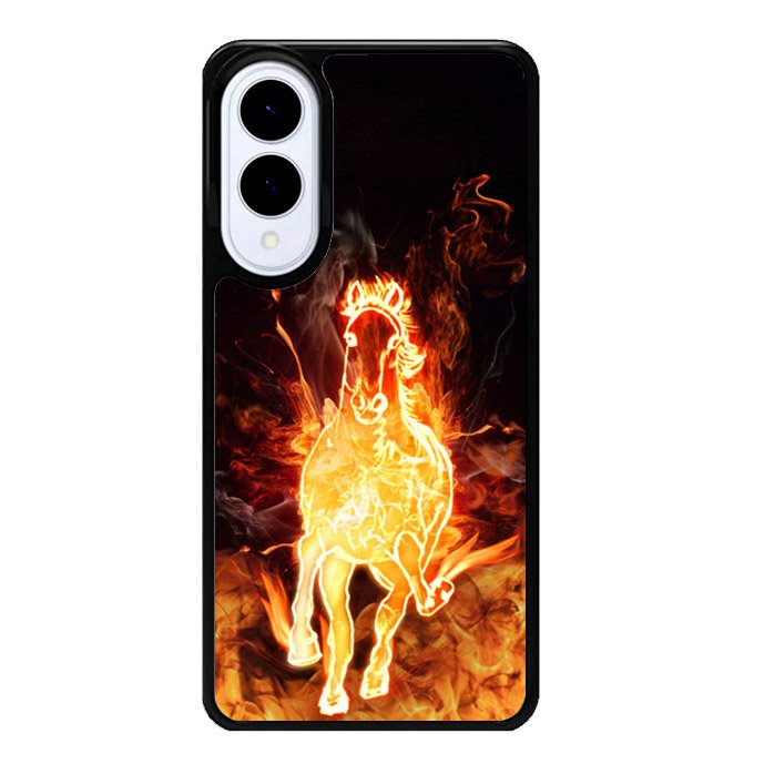 The Fire Horse Fast Run Samsung Galaxy S25 Edge 5G Case OV7806