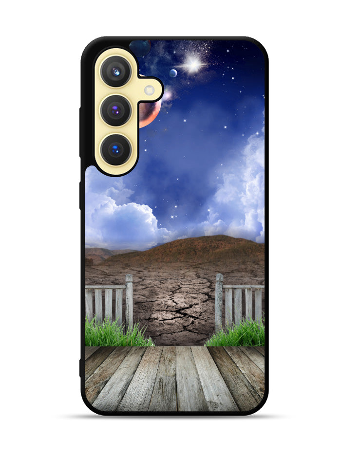 My Home In The Moon Samsung Galaxy S25 5G Case OV8060