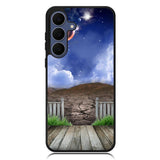 My Home In The Moon Samsung Galaxy S25 FE Case OV8060