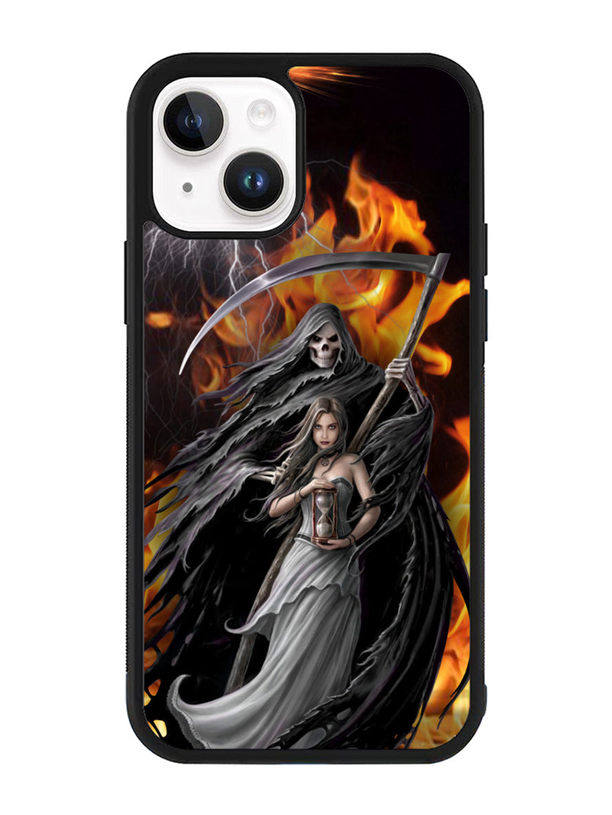 The Devil And The Angels Thunder iPhone 15 Case OV7816