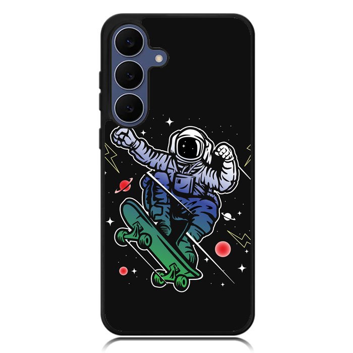 Astro Skateboard To Moon And Back Samsung Galaxy S25 FE Case OV3893