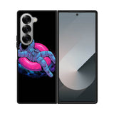 Astro Relax In Space Samsung Galaxy Z Fold 7 5G Case QC3895