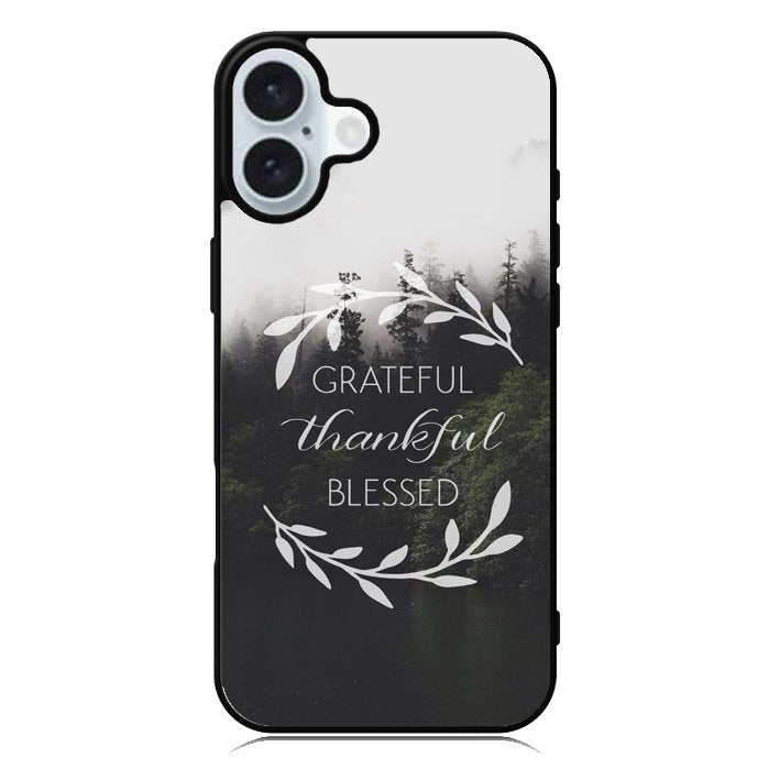Grateful Nature iPhone 16 Case QC8300