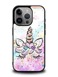 Cute Unicorn Sparkling iPhone 16 Pro Max Case