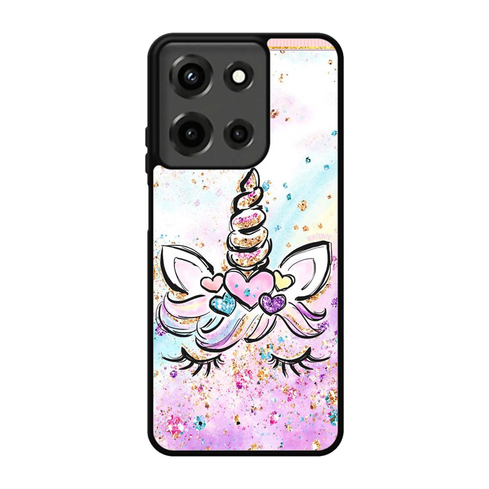 Cute Unicorn Sparkling Motorola Moto G 5G 2025 Case OV7456