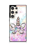 Cute Unicorn Sparkling Samsung Galaxy S25 Ultra 5G Case