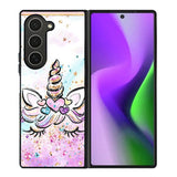 Cute Unicorn Sparkling Samsung Galaxy Z Fold 6 Case