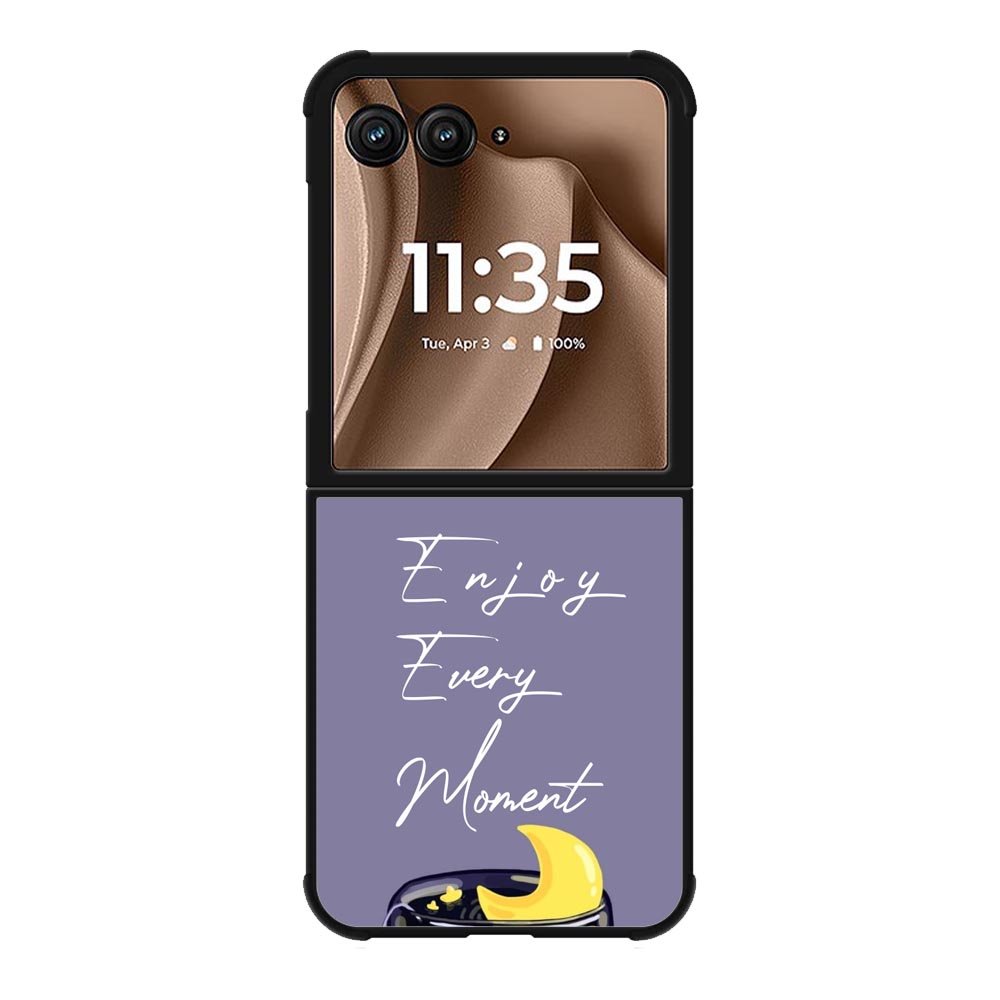 Enjoy Every Moment Motorola Moto RAZR Plus 2025 Case OV8361