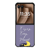 Enjoy Every Moment Motorola Moto RAZR Plus 2025 Case OV8361