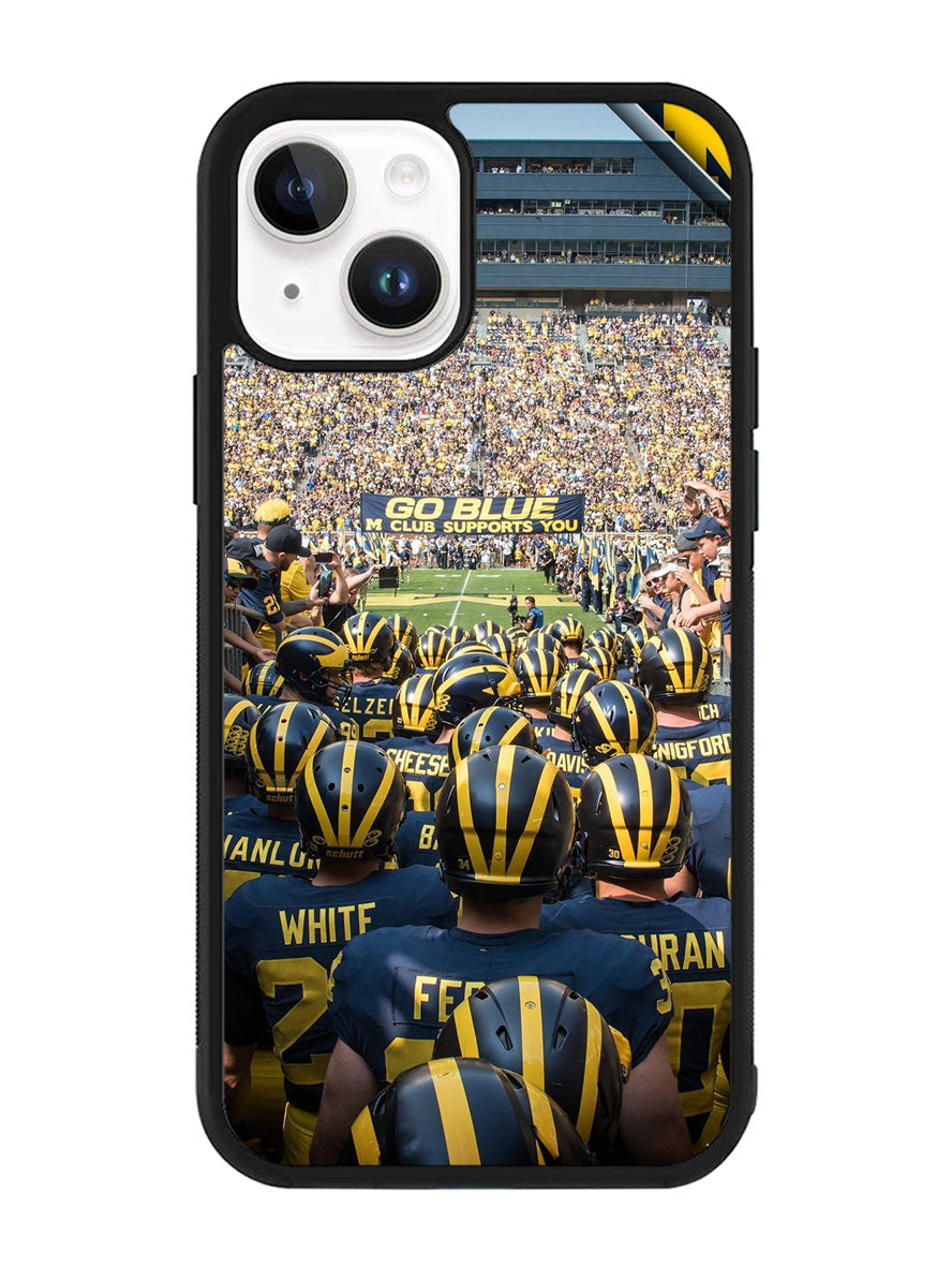 michigan wolverines iPhone 15 Plus Case OV6998