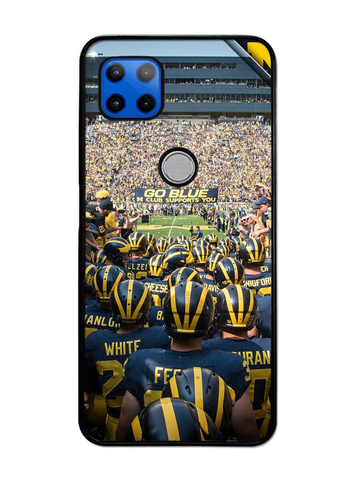 michigan wolverines 10th Motorola Moto G 5G Case , Moto One 5G Ace Case