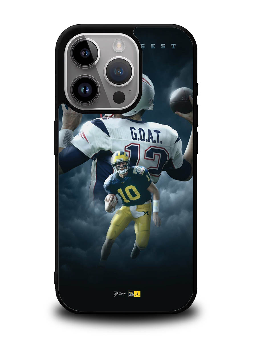 Tom brady the goat Michigan This Is Michigan iPhone 15 Pro Case OV2172