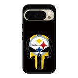 Pittsburgh Steelers skull flags Google Pixel 10 Pro Case QC2852