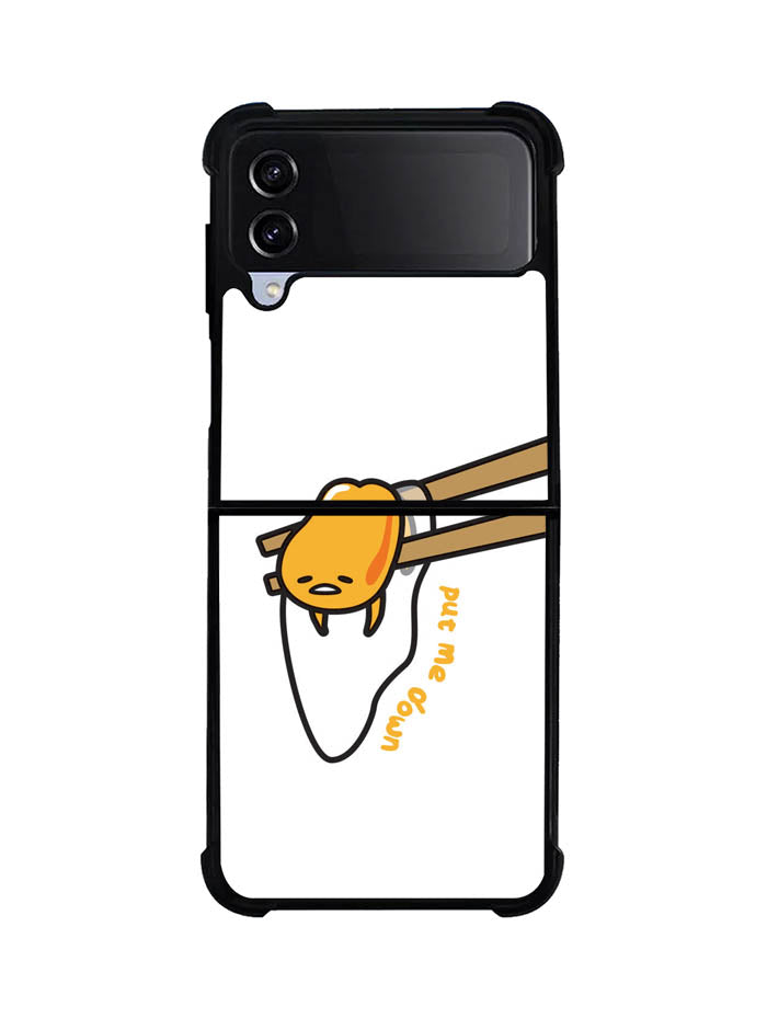 Put Me Down Gudetama Samsung Galaxy Z Flip 4 5G 2022 Case
