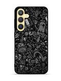 Doodle Grey Cool Samsung Galaxy S24 Plus 5G , Samsung Galaxy S24+ 5G Case OV7100