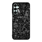 Doodle Grey Cool Samsung Galaxy A16 Case OV7100