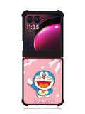 Doraemon Pink Sakura Summer Motorola Moto Razr Plus 2023 , Moto Razr+ 2023 Case OV7092