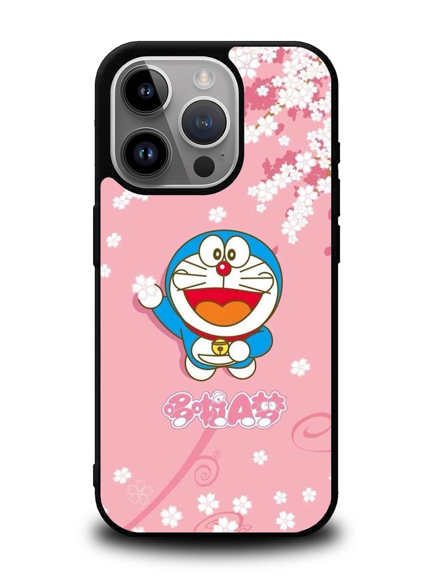 Doraemon Pink Sakura Summer iPhone 16 Pro Max Case QC7092