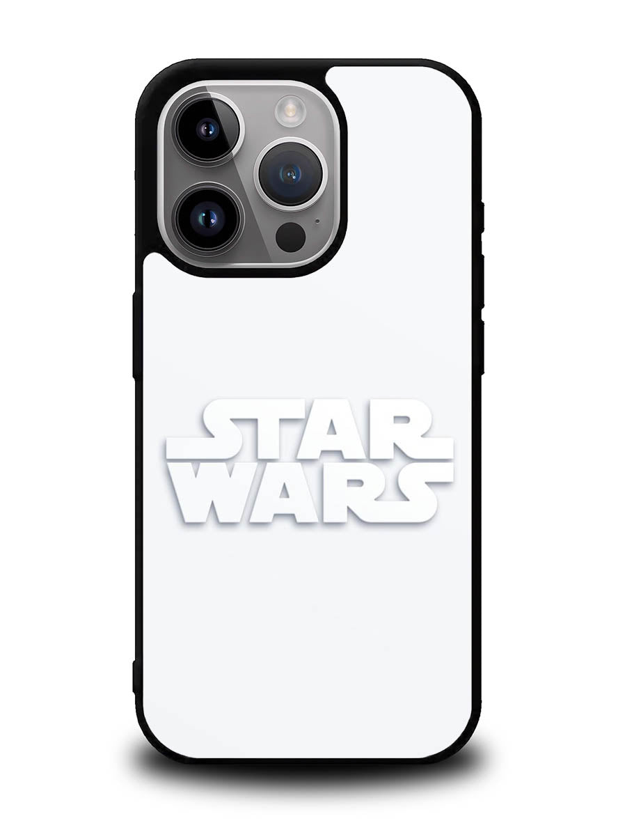 Star Wars White iPhone 14 Pro Max Case QC6897