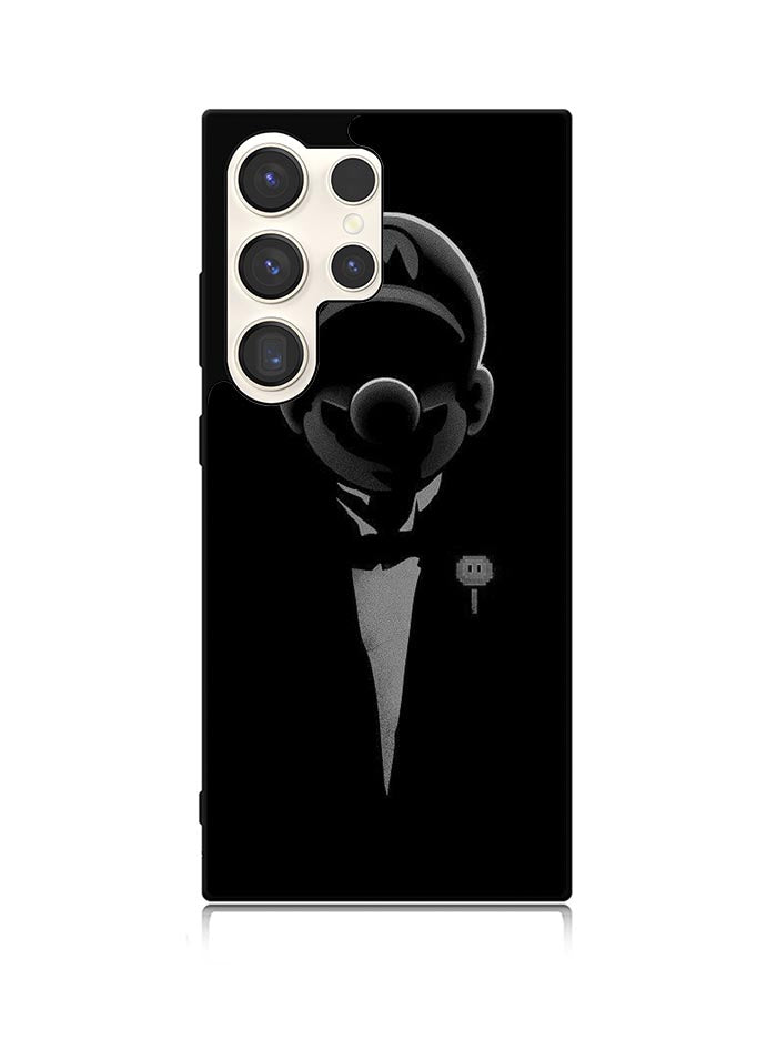 Mario Bros Black Samsung Galaxy S24 Ultra 5G Case OV3399