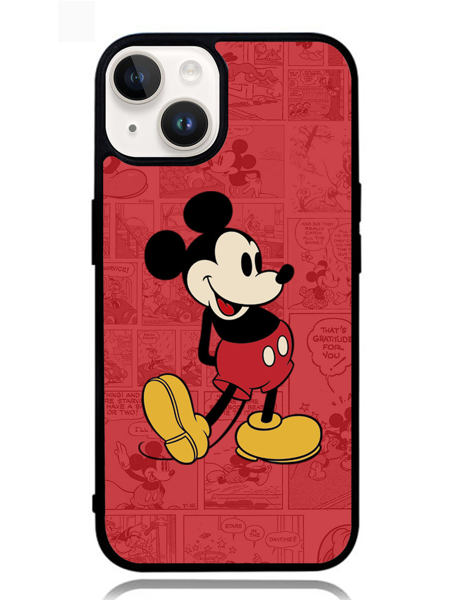 Mickey Mouse Comic iPhone 14 Plus Case