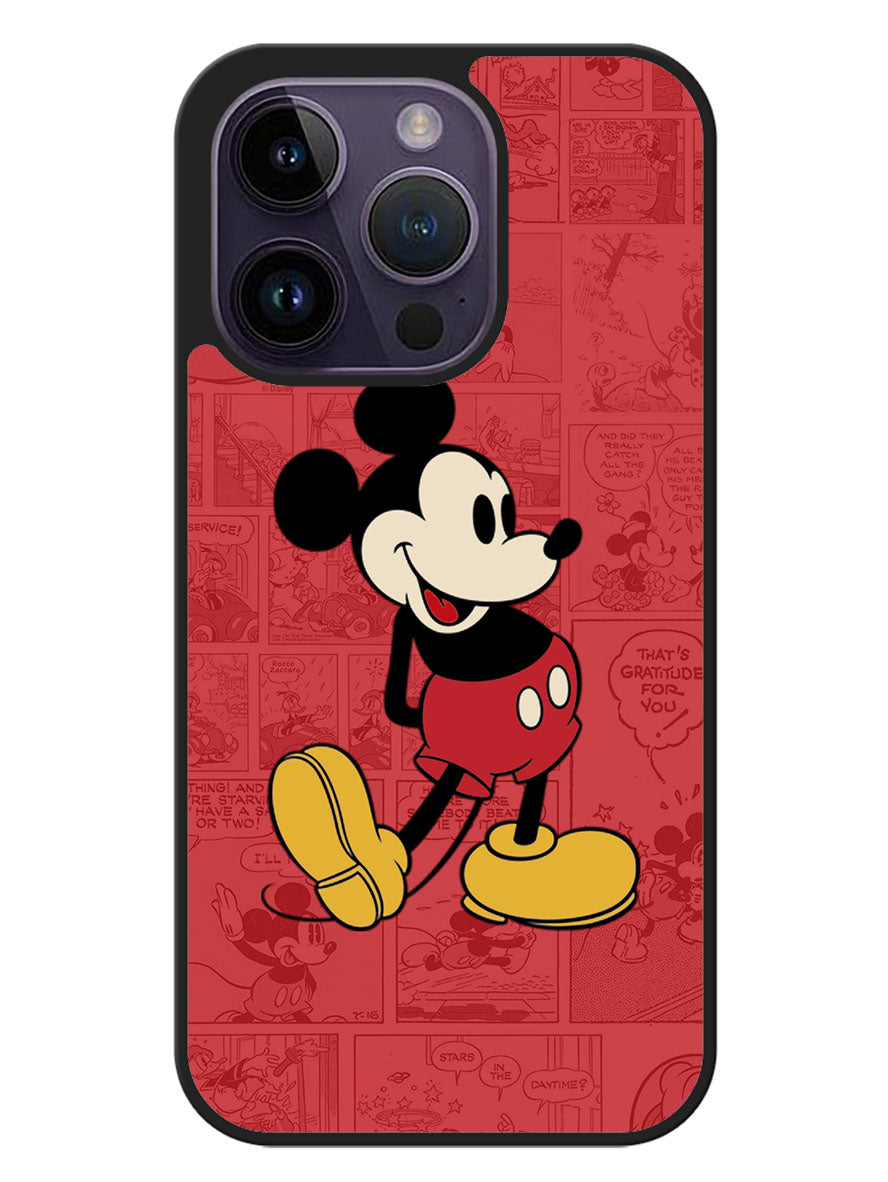 Mickey Mouse Comic iPhone 14 Pro Case