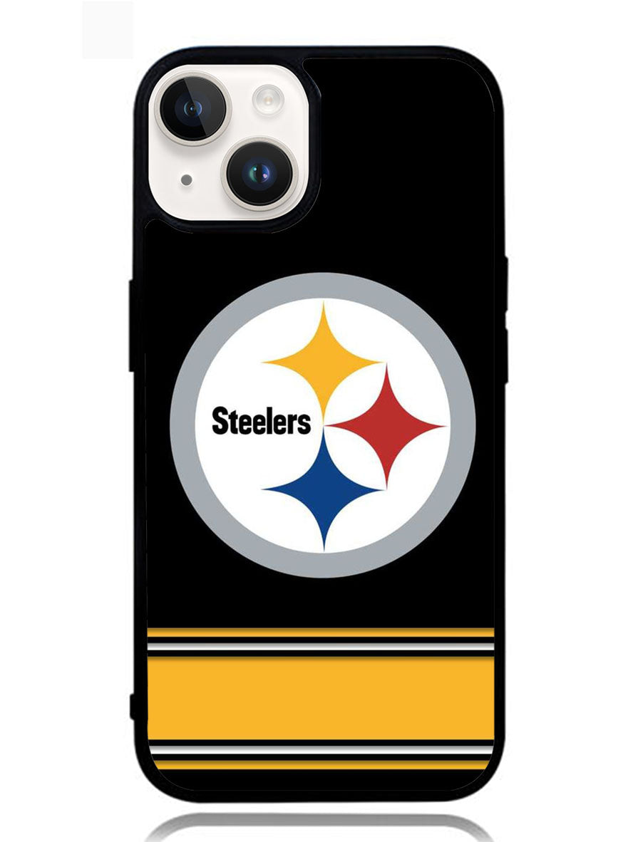 Pittsburgh steelers Logo Strip iPhone 14 Case OV1086