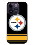 Pittsburgh steelers Logo Strip iPhone 14 Pro Max Case OV1086