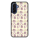 Pusheen The Cat Moon Pattern Samsung Galaxy A17 Case QC6948