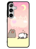 Pusheen The Cat Sleeping Samsung Galaxy S25 5G Case
