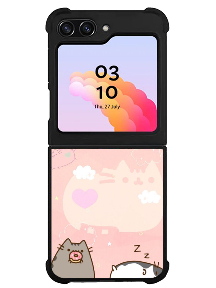 Pusheen The Cat Sleeping Samsung Galaxy Z Flip 5 5G 2023 Case