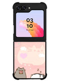 Pusheen The Cat Sleeping Samsung Galaxy Z Flip 5 5G 2023 Case