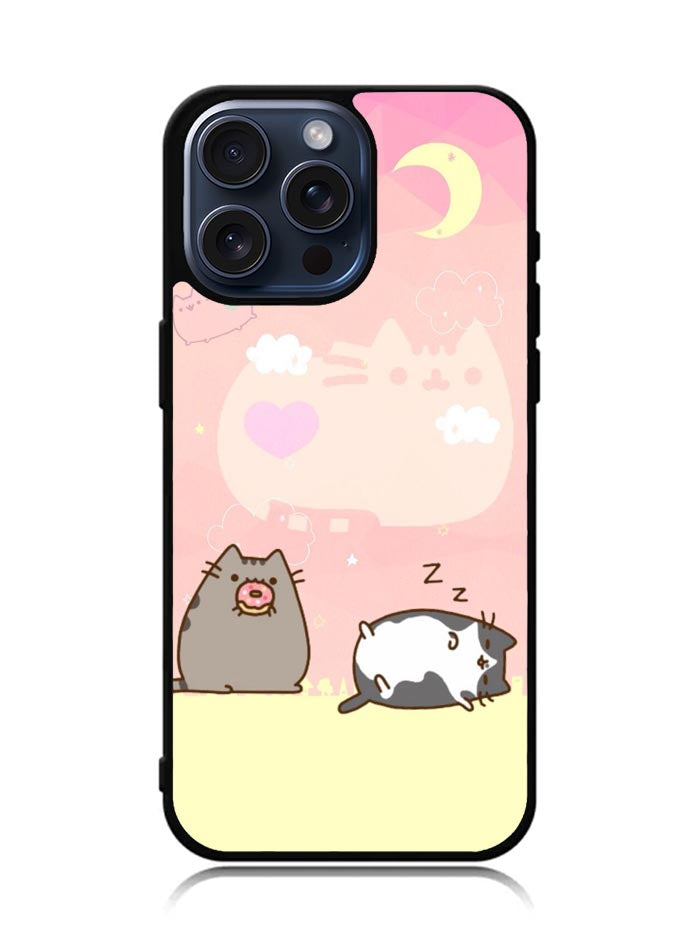 Pusheen The Cat Sleeping iPhone 15 Pro Case OV6954