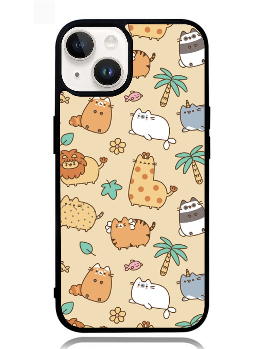 Pusheen The Cat Animal iPhone 14 Plus Case