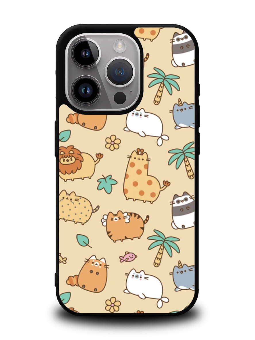 Pusheen The Cat Animal iPhone 15 Pro Case